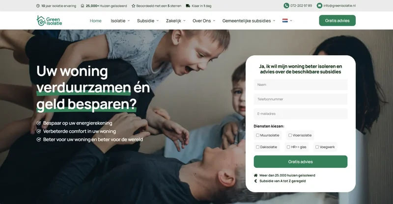 Greenisolatie — original project image