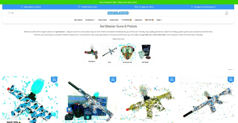 Gelblast — original project image