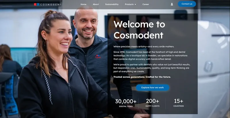 Cosmodent — original project image