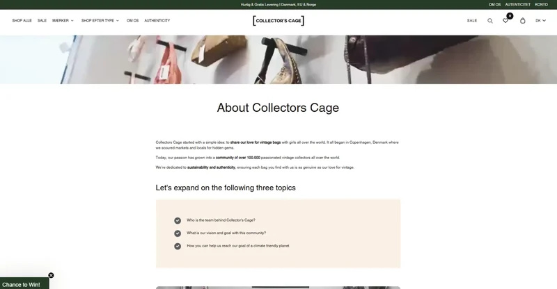 Collector's Cage — original project image