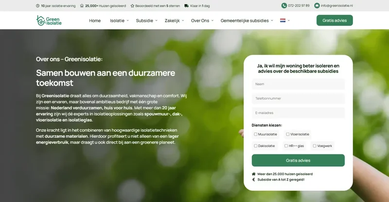 Greenisolatie — original project image